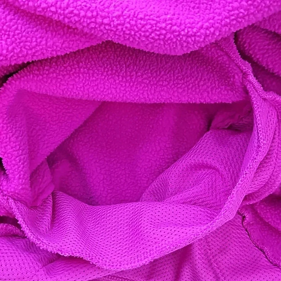 Under Armour‎ half zip fleece pullover jacket fuschia purple size small - Picture 7 of 7